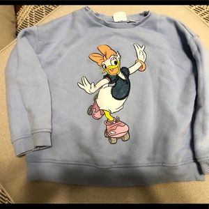 Toddler Disney Daisy sweatshirt/ Zara/  size 3-4